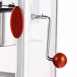 Emerio POM-120650 macchina per popcorn Rosso, Argento 360 W