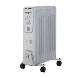 Emerio HO-105589 stufetta elettrica Interno Bianco 2000 W Riscaldatore ambiente elettrico a olio