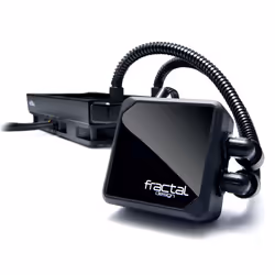 Fractal Design T12 Processore Raffreddatore di liquidi tutto in uno 12 cm Nero, Bianco - Vista aggiuntiva 4