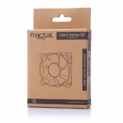Fractal Design Silent Series R3 50mm Case per computer Ventilatore 5 cm Nero, Bianco - Vista aggiuntiva 4