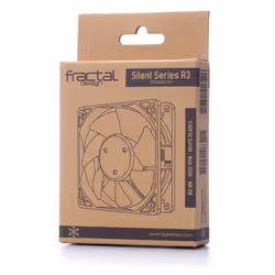 Fractal Design Silent Series R3 80 mm Case per computer Ventilatore 8 cm Nero, Bianco - Vista aggiuntiva 4