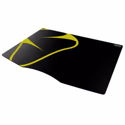 Mionix Sargas L, Nero, Giallo, Immagine, Microfibra, Gomma, Barra appoggiaferro antiscivolo, Tappetino per mouse per gioco da ...