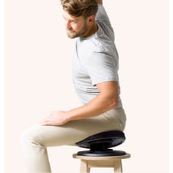 Swedish Posture 0308B0 allenamento di equilibrio Cuscino per equilibrio Nero