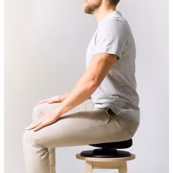 Swedish Posture 0308B0 allenamento di equilibrio Cuscino per equilibrio Nero