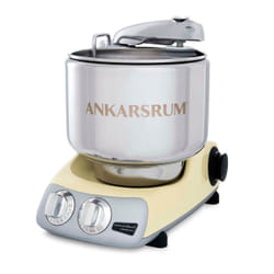 Ankarsrum AKM6230 robot da cucina 7 L Crema, Acciaio inox