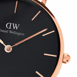 Daniel Wellington Petite Ashfield Orologio da polso Femmina Quarzo Nero, Rose Gold Rose Gold - Vista aggiuntiva 5