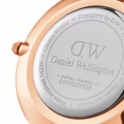 Daniel Wellington Petite Ashfield Orologio da polso Femmina Quarzo Nero, Rose Gold Rose Gold - Vista aggiuntiva 7