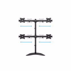 Multibrackets 3347 Supporti a parete per TV 27" Scrivania Nero - Vista aggiuntiva 8