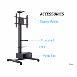 Multibrackets 5310 Supporto per display espositivi 2,03 m (80") Nero - Vista aggiuntiva 6