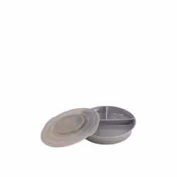 Twistshake Divided Plate, Piatto per bambini, Grigio, Polipropilene (PP), Elastomero Termoplastico (TPE), Bambino/Bambina, 0, ...