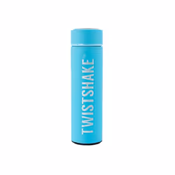Twistshake Hot or Cold, 0,42 L, Blu, Silicone, Acciaio inox, 10 h, 10 h, Uso quotidiano