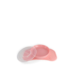 Twistshake 1010.7843.9 set piatto per bambini Rosa