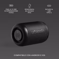 Urbanista Memphis Altoparlante portatile mono Nero 5 W - Vista aggiuntiva 7