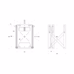 Multibrackets 0952 Supporto per display espositivi 32" Nero - Vista aggiuntiva 6