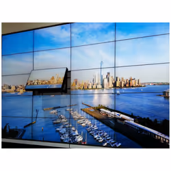Peerless DS-VW765-LQR Supporto per display espositivi 165,1 cm (65") Nero