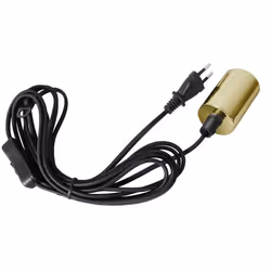 Star Trading 294-11, 1 lampadina(e), E27, IP20, Ottone