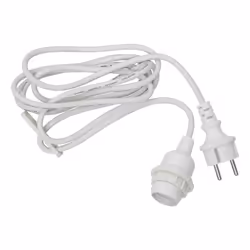 Star Trading 418-36, Sistema di cavi, Bianco, Star Trading, IP44, E27, AC