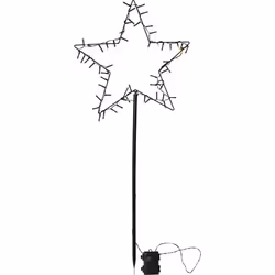 Star Trading 857-04, Figura luminosa decorativa, Nero, IP44, 18 h, LED, 3,6 W