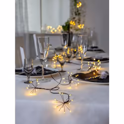 Star Trading Dew Drop Flower Ghirlanda di luci decorative 96 lampadina(e) LED 0,96 W
