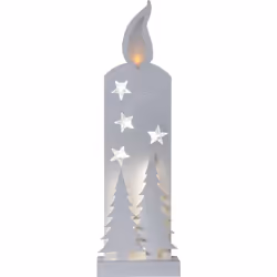 Star Trading Grandy, Figura luminosa decorativa, Bianco, 6 h, 18 h, 14 lampadina(e), LED