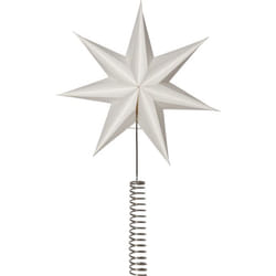 Star Trading 503-10 decorazione natalizia Decorazione natalizia a forma di stella Carta Bianco 1 pz