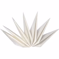 Star Trading 503-10 decorazione natalizia Decorazione natalizia a forma di stella Carta Bianco 1 pz