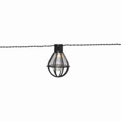 Star Trading 476-98, 8 lampada(e), LED, Bianco caldo, 32 lm, Esterno, Nero