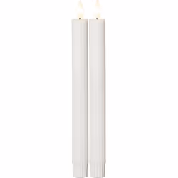 Star Trading 061-63, Bianco, Universale, Cera, IP20, 2 lampadina(e), LED
