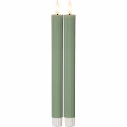 Star Trading 061-65, Verde, Universale, Cera, IP20, 2 lampadina(e), LED