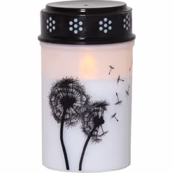 Star Trading 064-97-1, Figura luminosa decorativa, Nero, Bianco, Grave, 6 h, 18 h, 1 lampadina(e)