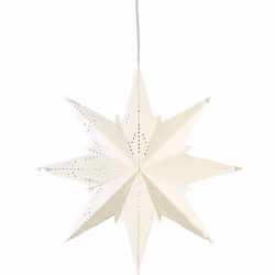 Star Trading Metal Star Mini, Figura luminosa decorativa, Bianco, Luce d'atmosfera, IP20, 1 lampadina(e), E14