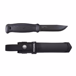 Morakniv Garberg, Singolo, Coltello da caccia, Punta a goccia, Acciaio al carbonio, Poliammide, Nero