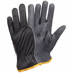 Ejendals TEGERA 9100, Guanti da officina, Nero, Grigio, Giallo, Adulto, Adulto, Scratch resistant, Nylon, Poliuretano