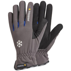 Ejendals TEGERA 417 Guanti da officina Nero, Blu, Grigio Lattice, Poliestere, Poliuretano