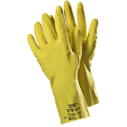 Ejendals TEGERA 8150 Guanti usa e getta Giallo Lattice