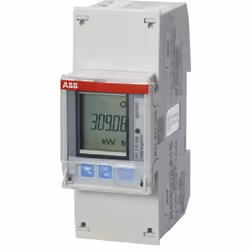 Contatore monofase di energia ABB EQ B21 312-100 Misurazione energia attiva e reattiva Tensione nominale: 220-240V Range di t ...