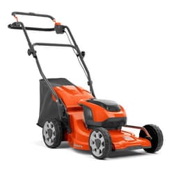 Husqvarna LC137i Tagliaerba a spinta Batteria Nero, Arancione
