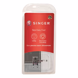 SINGER 7393033092979, Base per bordo, Cromo, Rosso, Bianco, 1 pz