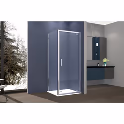 Box doccia 2 lati Box doccia 2 lati 90x70 cm fisso + porta 1 battente H195 cm VIOLA Cromato A volte per essere felici basta a ...