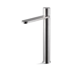 Miscelatore lavabo alto senza scarico acciaio inox Vema veny steel V29021 Satinato