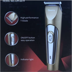 Tagliacapelli a Batteria Ricaricabile Elettrica Trimmer Rasoio Uomo Geemy Gm6619 - - Maxtech