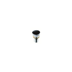 Piletta lavabo click-clack senza troppopieno FANCY Nero