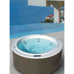 Nova - Minipiscina idromassaggio 205x205 cm colacril Round205 rita