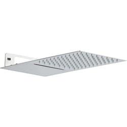 Soffione doccia ultraslim a lama doppia funzioni quadro acciaio inox lucido 3840C dallas Cromato