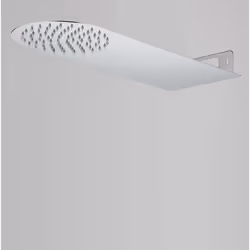 Soffione lama tondo satinato Soffione doccia ultraslim a lama tondo acciaio inox satinato 3844P HAWAII Ogni singola goccia è  ...