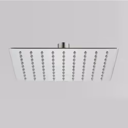 Soffione quadrato satinato 20x20cm Soffione doccia ultraslim quadrato acciaio inox satinato 20x20cm - TEXAS Ogni singola gocc ...