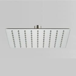 Nova - Soffione doccia ultraslim quadrato acciaio inox satinato 20x20 cm texas