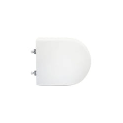 Nova - Copriwater compatibile per wc Sanitosco vaso Free Chiuso forma 7 Bianco