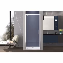 Box un battente h195cm Box doccia 100cm nicchia porta battente altezza 195cm - GIULIA A volte per essere felici basta aprire  ...