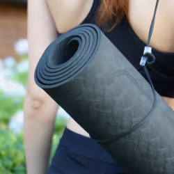 FITPADDY Tappetino Yoga Nero